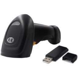 Globbaltec Lecteur De Codes-barres 1d Fast Speed Wireless 2.4g Black One Size unisex