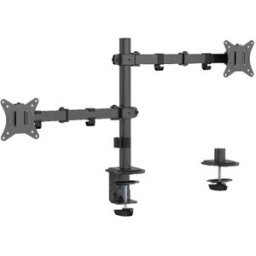 Gembird Support Double Moniteur Ma-d2-03 Black One Size unisex