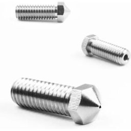 Micro Swiss Buse à Haut Débit Résistante à L´usure Plaquée/artillerie Sidewinder/volcan 1.75 Mm 0.25 Mm Silver One Size unisex