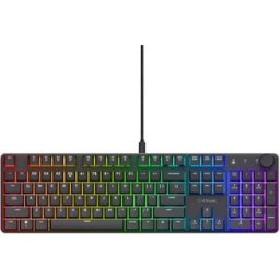 Trust Clavier Gxt 866 Torix Anglais Black One Size unisex