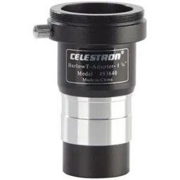 Celestron Adaptateur De Caméra T Universal 1.25´´ 2xbarlow Black One Size unisex