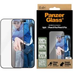 Panzerglass Protecteur D´écran Pour Iphone 16 Plus/iphone 15 Plus Clear One Size unisex