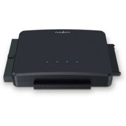 Nedis Adaptateur De Disque Dur Usb 3.2 Gen1 Ide+sata Black One Size unisex