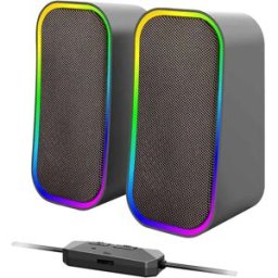 Speedlink Enceintes Gaming Token Rgb Black One Size unisex