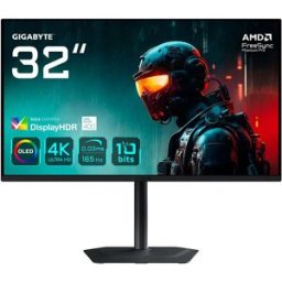 Gigabyte Écran Gaming Mo32u 31´´ 4k Oled 165hz Black One Size unisex