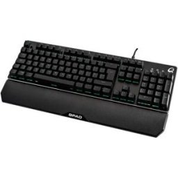 Qpad Clavier Gaming Mk-40 Pro Espagnol Black One Size unisex