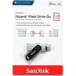 SanDisk Clé Usb Ixpand 128gb Black / Silver One Size unisex