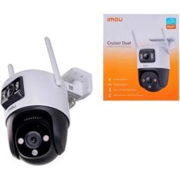 Imou Caméra De Surveillance Cruiser Dual Turret Ip 8m0wed Black One Size unisex