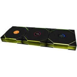 Lian-Li Ventilateur Unifan Tl-lcd Wireless Reverse 120 Mm 3 Unités Black One Size unisex