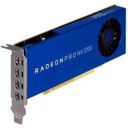 AMD Carte Graphique Radeon Pro Wx 3200 4gb Gddr5 Blue One Size unisex