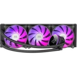 Mars Gaming Refroidissement Liquide Ml Lcd Frgb 360 Mm Black One Size unisex