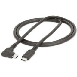 Startech Câble Usb-c Angle Droit Robuste Rusb31cc1mbr Black One Size unisex