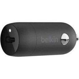 Belkin Chargeur De Voiture Usb C 30w Black One Size unisex