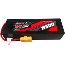 Gens Ace Batterie De Drone G-tech 8500mah 14.8v 60c 4s1p Lipo Pack Pc Material Case With Xt90 Plug Black One Size unisex