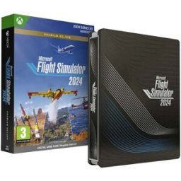 Xbox Games Series X/s Flight Simulator 2024 Premium Deluxe Edition Steelbook Multicolor One Size unisex