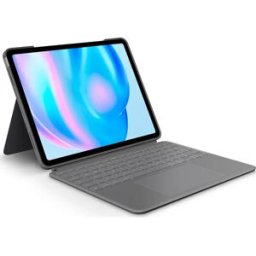 Logitech Étui Clavier Pour Tablette Ipad Air 11´´ Qwertz Grey One Size unisex