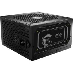 MSI Alimentation Modulaire Mag A850gl Pcie 5.0 3.0 850w 80 Plus Gold Black One Size unisex