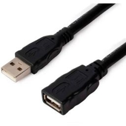Kramer Electronics Câble Usb Ca-uam/uaf-15 Usb Active Extender 4.6 M Black One Size unisex