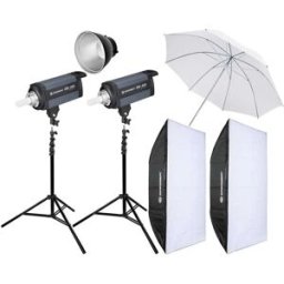 Bresser Ensemble D´éclairage Cd-400 Black One Size unisex