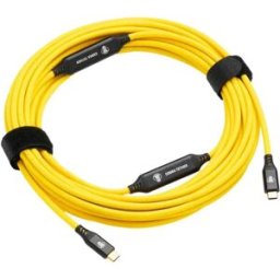 Cobra Tether Câble Usb-c Vers Usb-c Straight 10 M Yellow One Size unisex