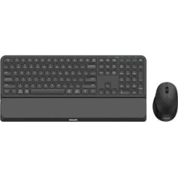 Philips Clavier Et Souris Sans Fil 600 Series Espagnol Black One Size unisex
