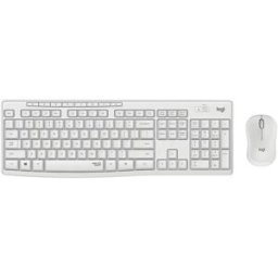 Logitech Clavier Et Souris Sans Fil Mk295 Espagnol White One Size unisex