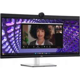 Dell Écran Incurvé Video Conferencing Monitor-p3424web 34´´ Wqhd Ips Led Black One Size unisex