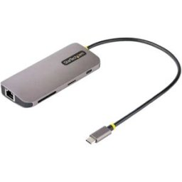 Startech Adaptateur 115b Multiport Usb-c Vers Rj45/hdmi/usb-c/usb-a Grey One Size unisex