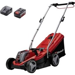 Einhell Power X-Change GE-CM 18/33 Li (1x4,0Ah) sans fil Tondeuse à gazon sans fil avec chargeur, avec batterie 18 V Largeur de coupe (max.) 33 cm Adapté à 200
