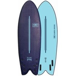 Ocean & Earth Planche De Surf Ezi Flying Fish Quad Soft 5´8´´ Blue 172.7 cm unisex