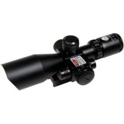Duel Code Extension Og 2.5-10x40e Scope And Red Laser Black One Size unisex
