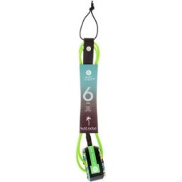 Radz Hawaii Corde Leash Hard Surf 6´ 7mm Green 1.8 m x 7 mm unisex