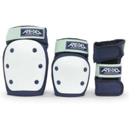 Rekd Protection Ensemble Heavy Duty Triple Pad Blue / Mint S Homme,Femme