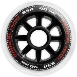 Tempish Roues De Patins Radical 4 Unités White 84 mm - 84-85A unisex