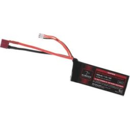 Nimrod Batterie Lipo 7.4v 1800mah 65c Graphene Mini Type T-plug Black One Size unisex
