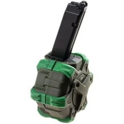 We Chargeur We17/g-force 17 Gbb 350rds Drum Green One Size unisex