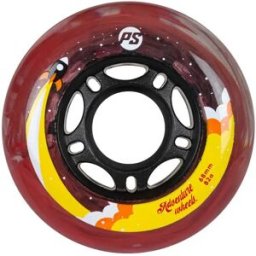 Powerslide Roues De Patins Adventure 68 4 Unités Black / Red 68 mm / 82A unisex