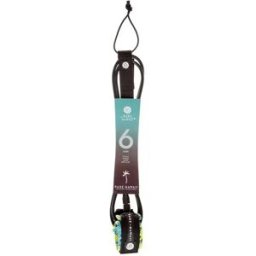 Radz Hawaii Leash De Surf Hard Surf 6´ 7mm Black 1.8 m x 7 mm unisex