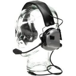 Earmor Casque Avec Micro M32 Tactical Communication Hearing Protector Grey One Size unisex
