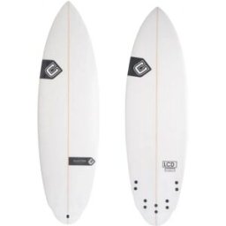 Clayton Planche De Surf Lcd 5´6´´ White 167.6 cm unisex