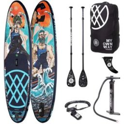 Anomy Ensemble De Paddle Surf Gonflable Design 10´6´´ Multicolor 320 cm unisex