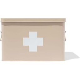 HEMA Boîte À Pharmacie Sable Mat 18x31.5x21 (sable)