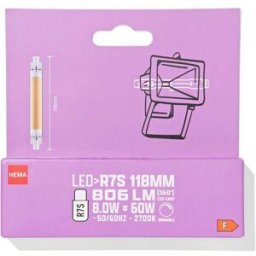 HEMA Tube Fluorescent Led Eel GR7S 8W 806lm Dim