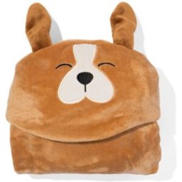 HEMA Plaid Doudou 130x150 Chien