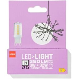 HEMA Led G9 2.5W 350lm Dim