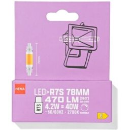 HEMA Tube Fluorescent Led Eel GR7S 4.2W 470lm Dim