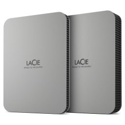 Lacie Mobile Drive disque dur externe 4 To USB Type-C 3.2 Gen 1 (3.1 Gen 1) Argent