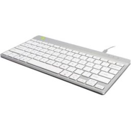 R-GO Tools Compact Break filaire Clavier allemand, QWERTZ blanc ergonomique