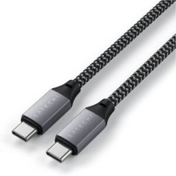 Satechi Câble USB-C USB 2.0 USB-C® mâle 0.25 m anthracite ST-TCC10M
