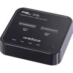 Renkforce RF-TPCD-300 simple Station de copiage pour disque dur M.2 PCIe NVMe, USB-C®